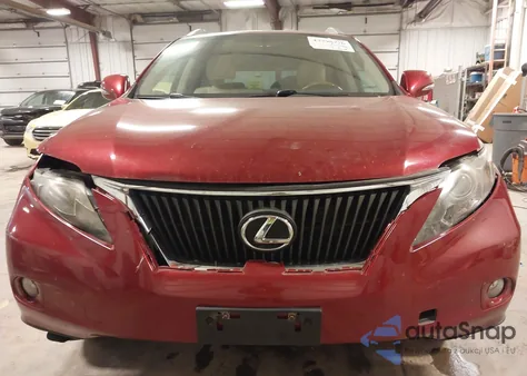 2010 Lexus Rx 350 z USA, uszkodzony, nr VIN 2T2BK1BA8AC009305